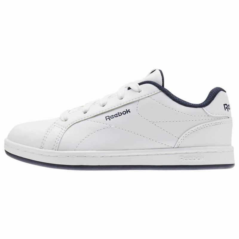 Tenisi Reebok Royal Complete Clean Baieti Albi/Bleumarin Romania CM3951TR